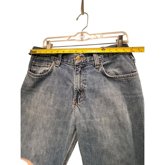 Carhartt Mens Blue Denim Straight Fit Jeans Relaxed Fit 34x34 Pants RN 14806 - Picture 13 of 15